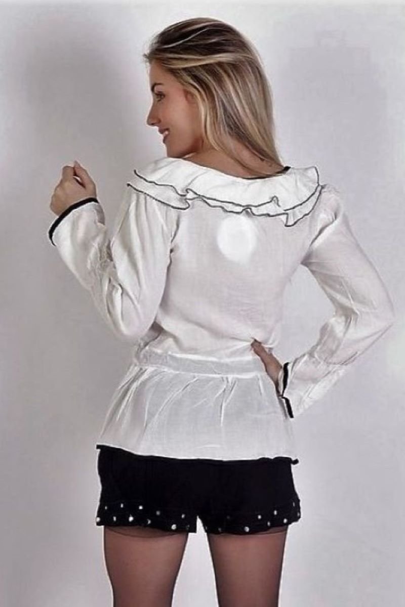 blusa babado e debrum preto1