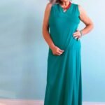 Blusa em Viscolycra Cavada e Decote V Jade