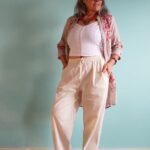 Calça em Algodão Unissex com Elástico