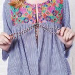 Casaqueto em Algodão com Listras