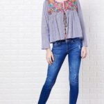 Casaqueto em Algodão com Listras