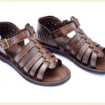 Sandalia em Couro Feminina Ref.50