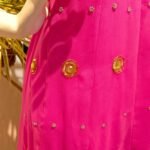 Punjab em Crepe Bordado Pink P