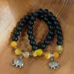 Pulseira em Pedras Bols Lava Vulcão