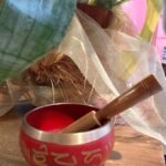 Tijela Tibetana em Metal Vermelho