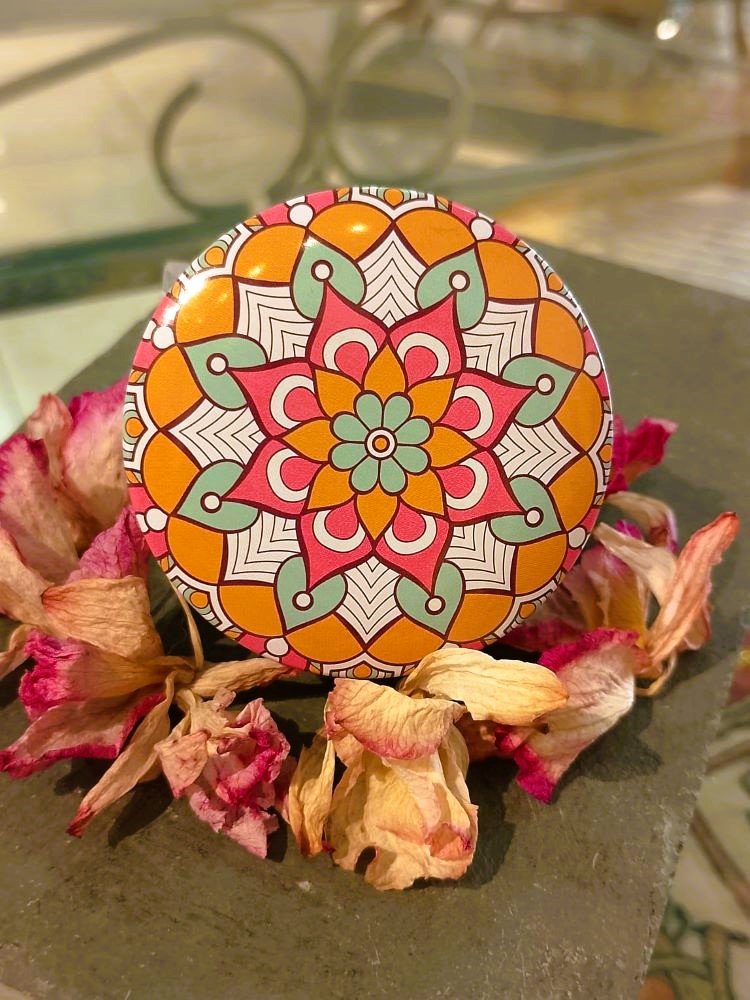 Vela Perfumada Lata Mandala Lavanda Vela Perfumada Lata Mandala Lavanda