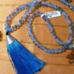 Japamala em Cristal Quartzo Azul