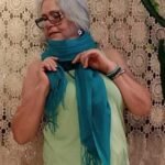 Pashmina em Algodão 70X180 cm Verde Turquesa