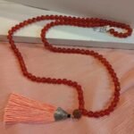 Japamala com Pedras Naturais Cornalina