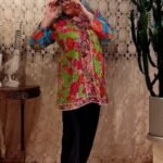 tunica-estampada-patchwork-com-fundo-pistache-e-mangas-azul8jpg