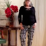 Túnica em Renda Soutache de Algodão com Meias Mangas Preta G