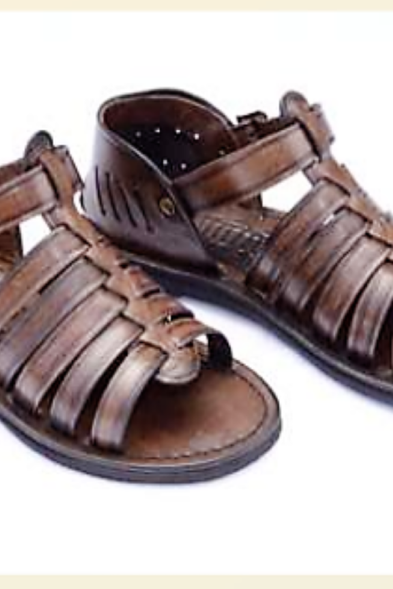 Sandália em Couro Feminina Modelo 50 nº 39