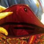 Bolsa Clutch Envelope Bordado Color