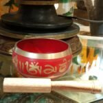 Tijela Tibetana em Metal Vermelho