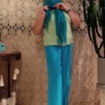 Pashmina em Algodão 70X180 cm Verde Turquesa