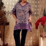 Kaftan Média em Seda Indiana Estampas Diversas PROMO MARÇO 26