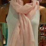 Pashmina em Algodão 70X180 cm Pessego