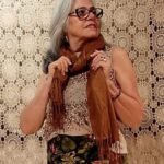 Pashmina em Viscose 70x180cm Marron