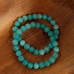 Pulseira em Pedras Naturais com Bolinhas de Hemimorfita
