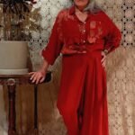 Conjunto de Camisa e Pantalona Ampla em Linho Italiano com Meias Mangas
